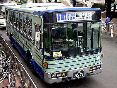 青葉区中央　仙台駅西口バスプール駅前通り方面出口