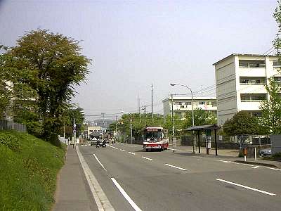 青葉区川内元支倉　川内亀岡停留所