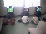 2階はテレビケーム室