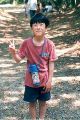 むろいけ園地で太郎ピース