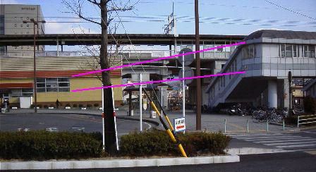 連絡歩道橋計画図 (2000/2/12)