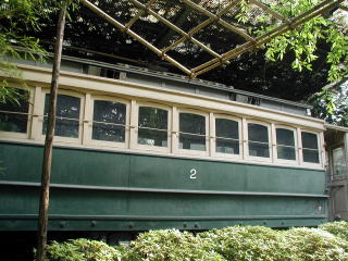 日本最古の電車