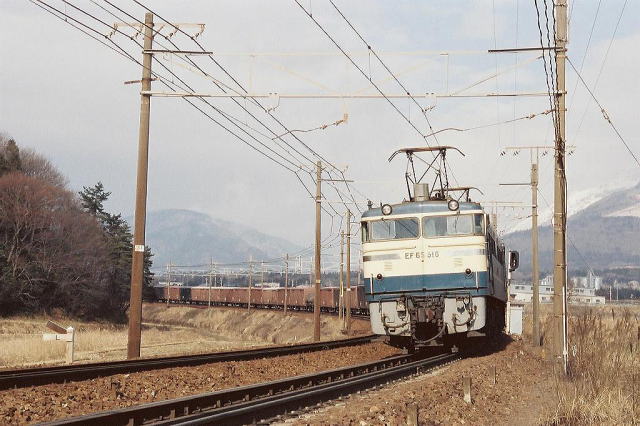 EF65 516 貨物列車