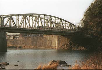 犬山橋、川上側から