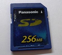 Panasonic SDカード 256MB