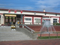 池田駅の噴水