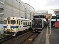 川内駅にて2436Ｍ