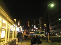 浜松町駅から東京タワー