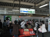 八戸駅にて4009Ｍ