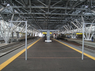 旭川駅のホーム