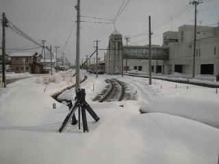 十和田市駅の線路終端