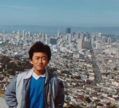1990年5月、ツインピークス頂上からの眺めです