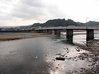 人吉橋と球磨川