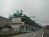 九州新幹線の工事が進む2