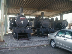 小湊鉄道開業当初使われていた機関車
