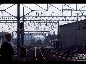 朝の通勤電車 Jan. 1976前橋駅