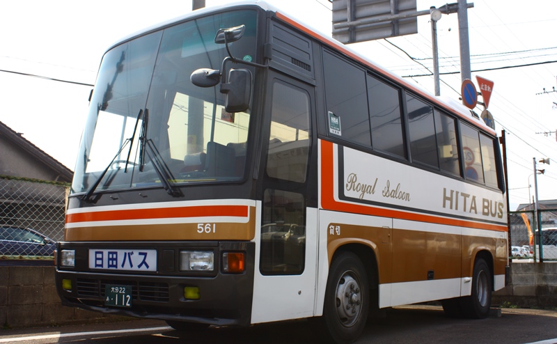 日田バス561,西鉄バス,小型貸切.JPG