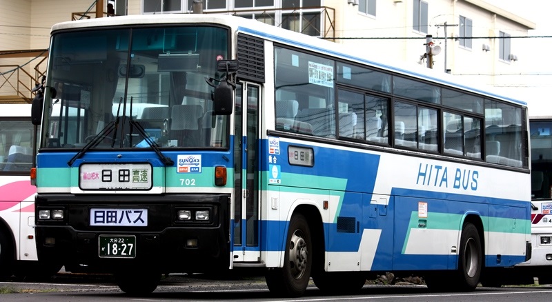 日田バス702,西日本車体工業Ｓ型,自社カラー.JPG
