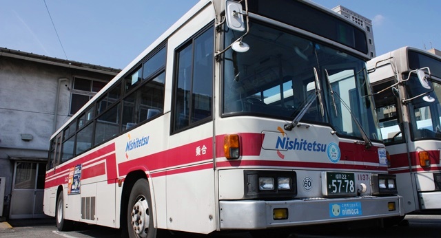 西鉄バス1137,KC-LV380N,雑餉隈営業所_標準床