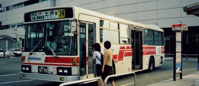 西鉄バス1133,KC-LV380N,土井営業所