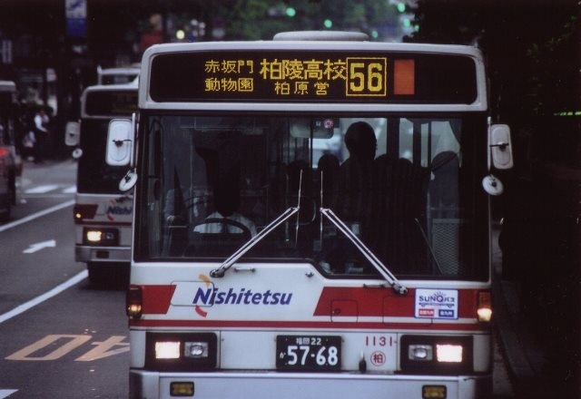 西鉄バス1131,KC-LV380N,柏原営業所