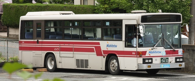 西鉄バス1101,KC-LV380N,宇美営業所