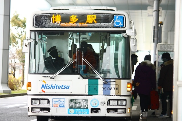太宰府ライナーバス旅人、都市高速通行止め