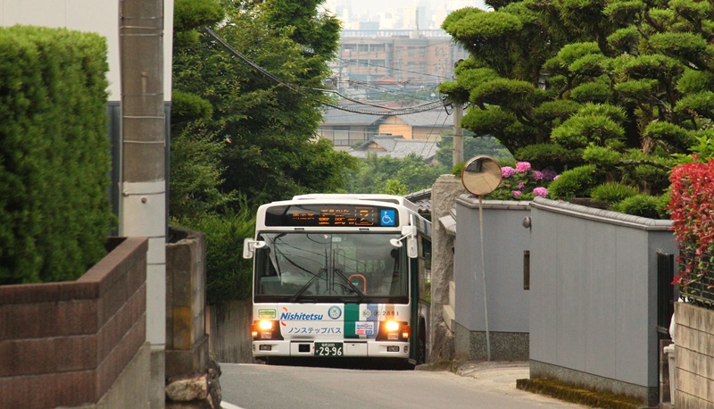 西鉄バス,南金武,ノンステップバス.JPG