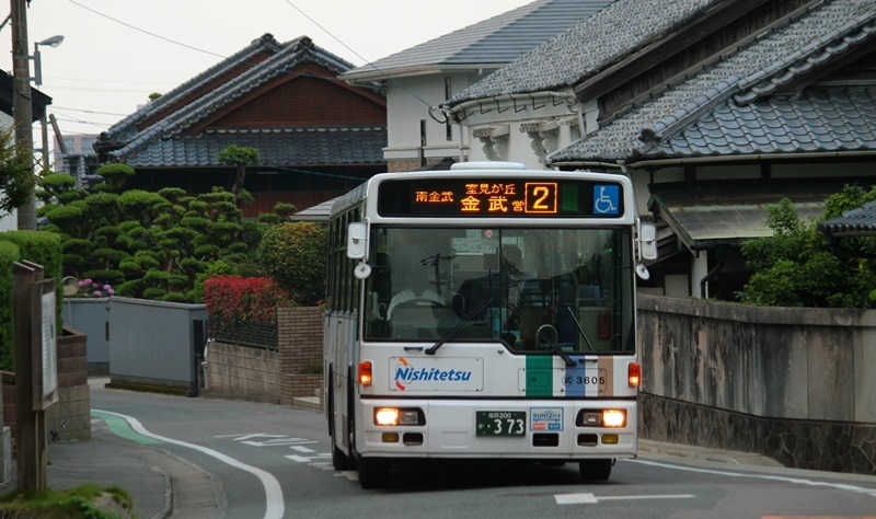 西鉄バス3605,金武営業所,スマートループ.JPG