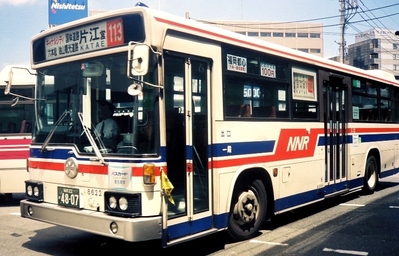 西鉄バス,8622,西工58MC,桧原,青バス,
