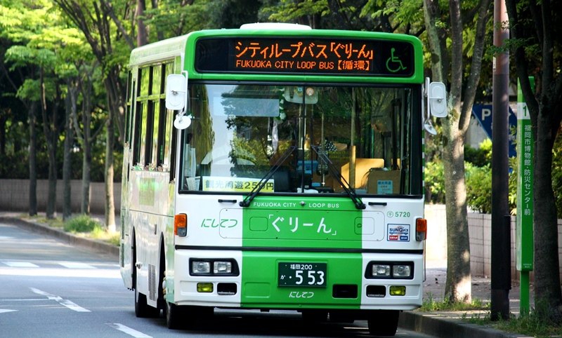 西鉄バス,5720,ぐりーん,千代