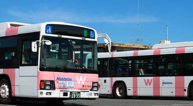 西鉄バス,2789,W渡辺通幹線バス,那珂川
