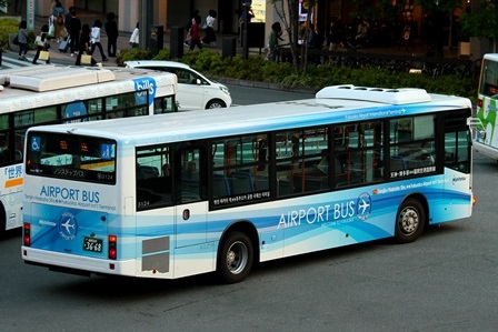 西鉄バス,3124,エアポートバス,吉塚,福岡空港国際線