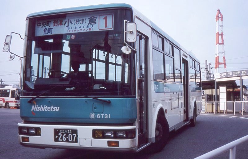 西鉄バス,6731,北九州電車代替バス,八幡