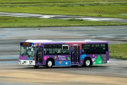 西鉄バス,3417,三菱エアロスター,千代,福岡空港ランプバス
