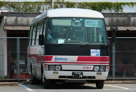 西鉄バス,0324,赤バス,吉井,ローザ