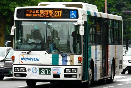 西鉄バス,6123,スマートループ,百道浜