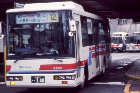 西鉄バス,6533,赤バス,直方交通,スペースランナー