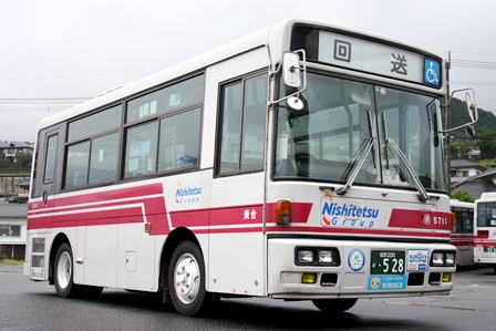 西鉄バス,5711,赤バス,原,西工RN