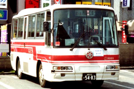 西鉄バス,3001,赤バス,原