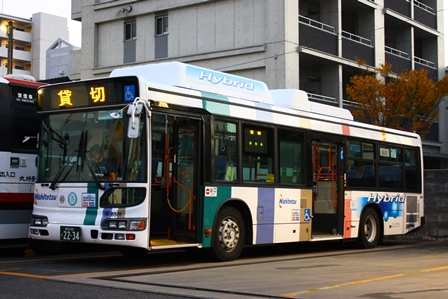 西鉄バス,8501,スマートループ,博多,ブルーリボンハイブリット