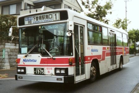 西鉄バス,6015,赤バス,弥生が丘