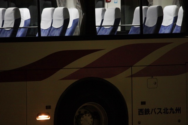 バス,情景,小倉