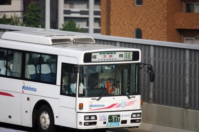 西鉄バス9921,わかくす号,都市高速