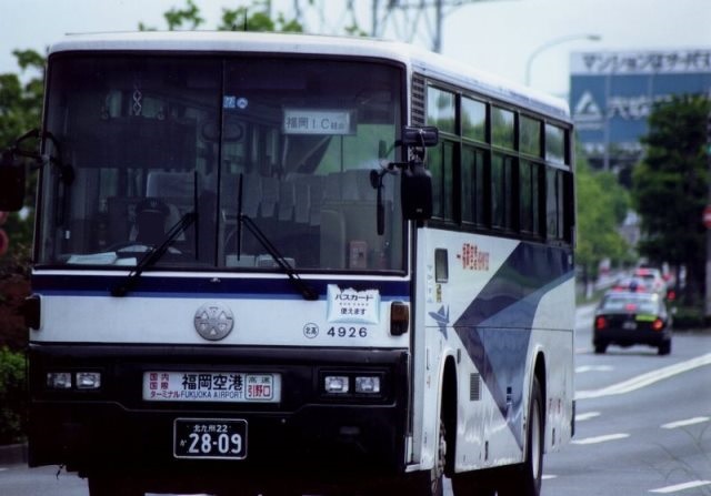 Scene B 西鉄高速バス写真集 福岡空港 空連カラー