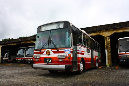 大分交通グループ、玖珠観光バス。小国