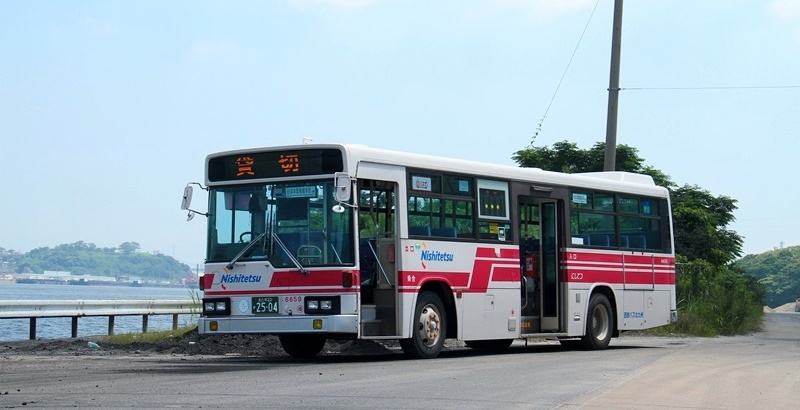 西鉄バス6659,西工58MC