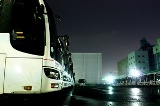 福岡高速営業所の夜