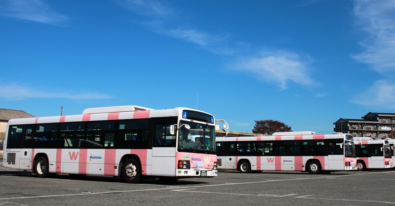 西鉄バス,Ｗ,那珂川営業所