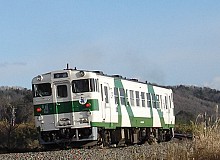 小塙駅，キハ40 1004